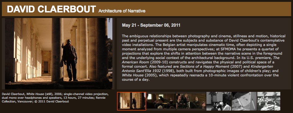 SFMOMA - David Claerbout