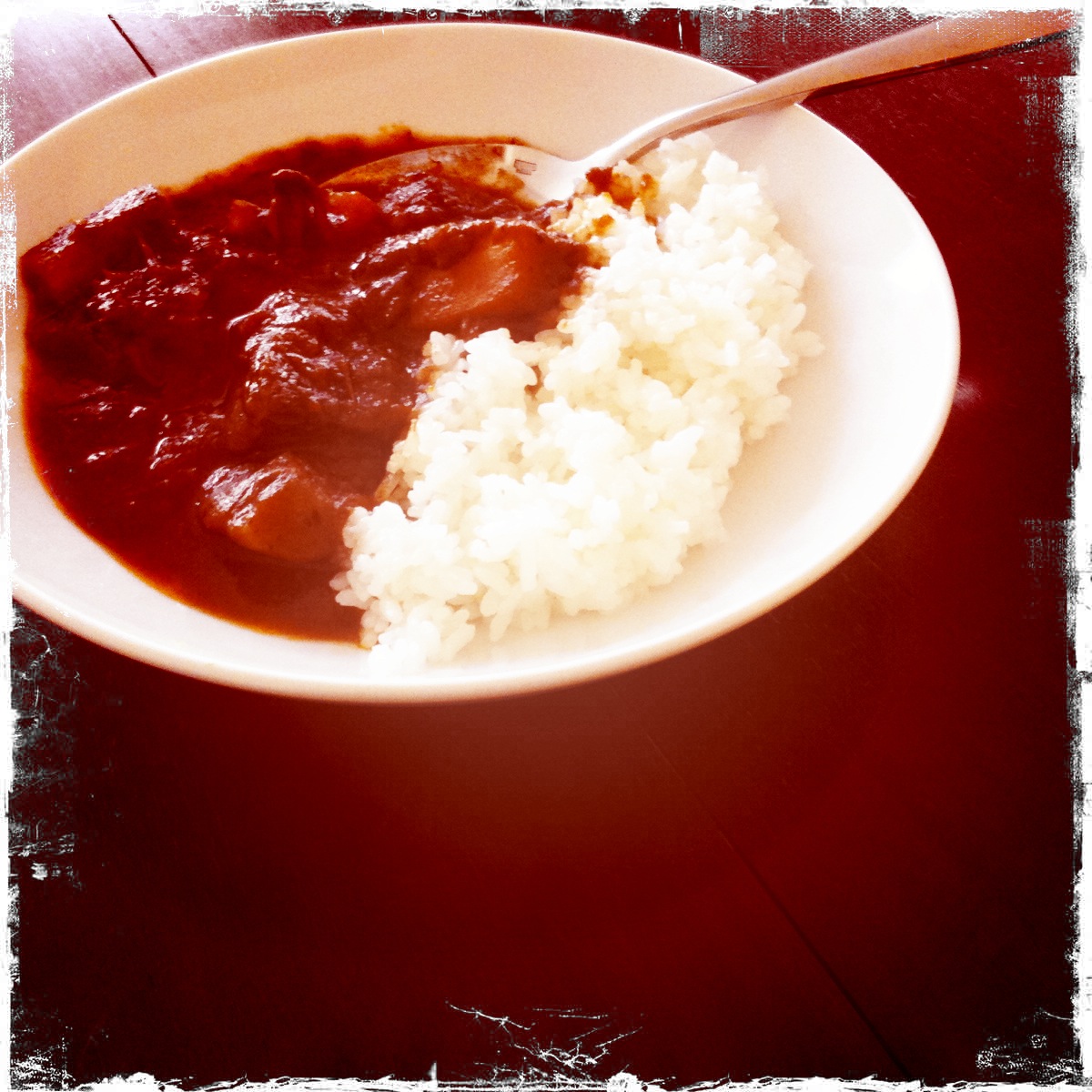 大成功のシチュー